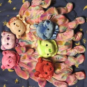 NWT TY Bday Month Beanie Bear: Choose from July